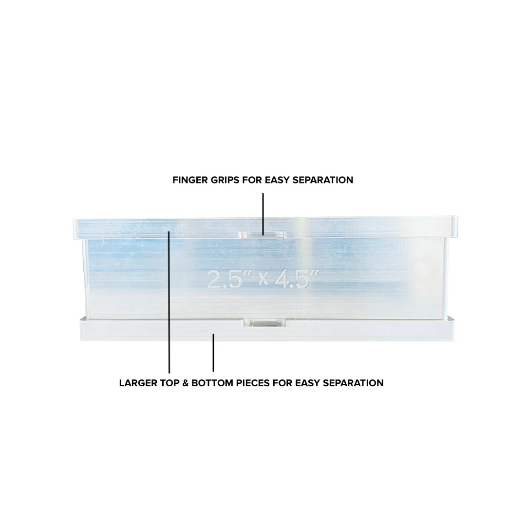 2.5" x 4.5" PRE PRESS MOLD - Image 6