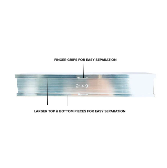 2" x 9" PRE PRESS MOLD - Image 5