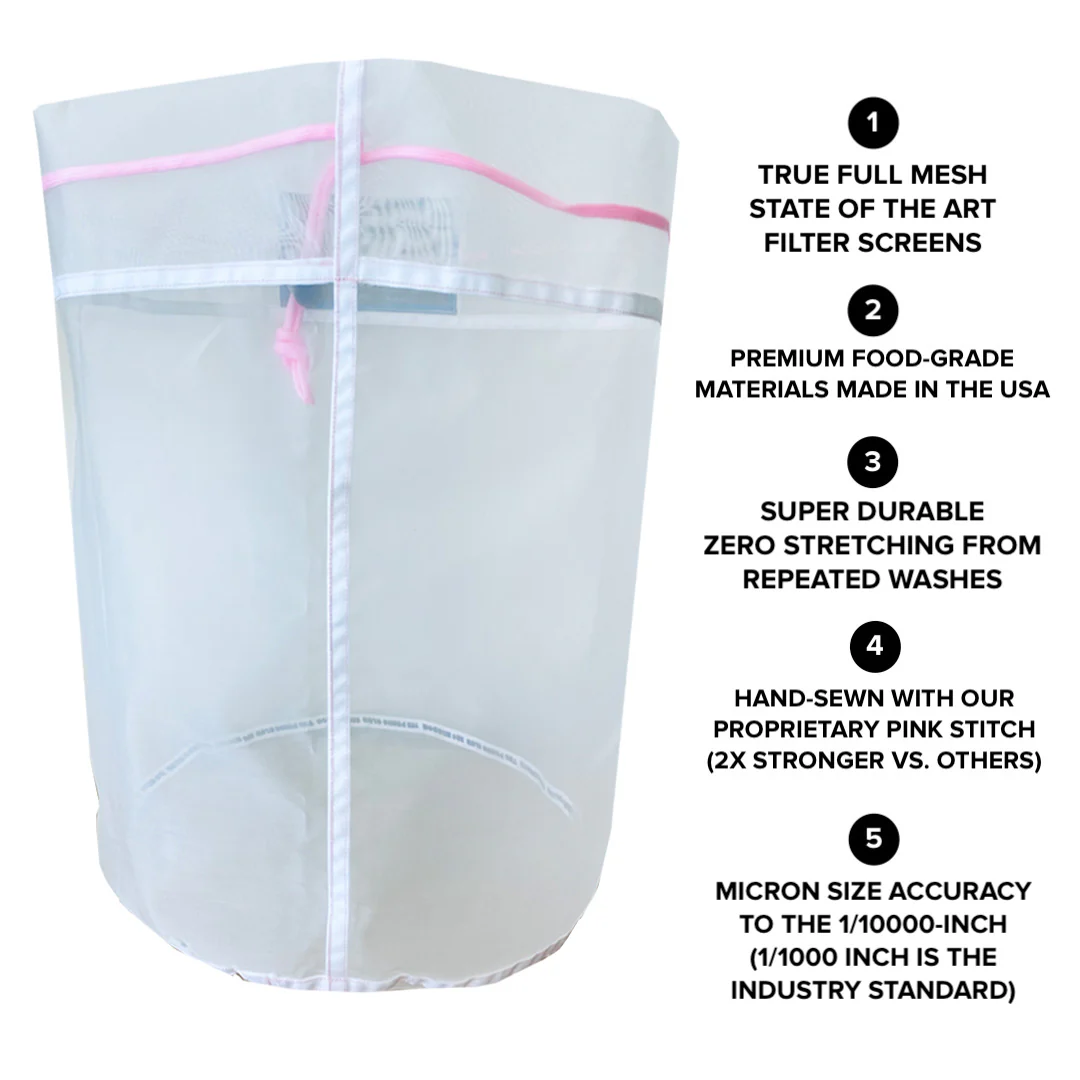 20 GALLON ALL MESH BUBBLE WASH BAGS PICK ANY 4-PACK - Image 4