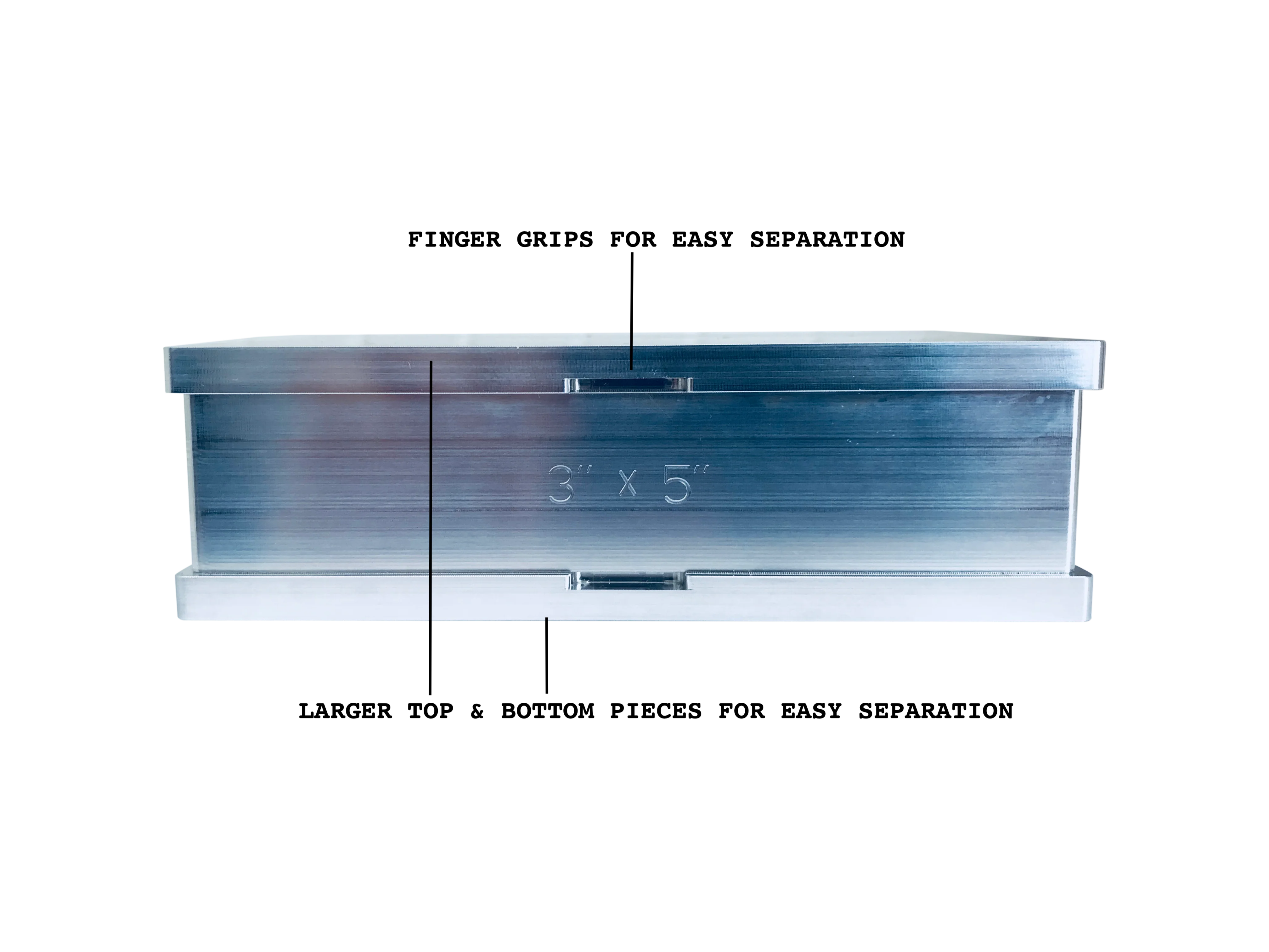 3" x 5" PRE PRESS MOLD - Image 6