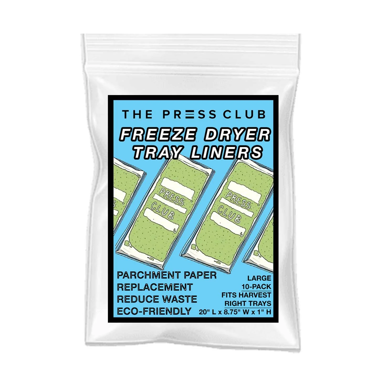 FREEZE DRYER TRAY LINERS (SMALL/ MEDIUM / LARGE) - Image 10