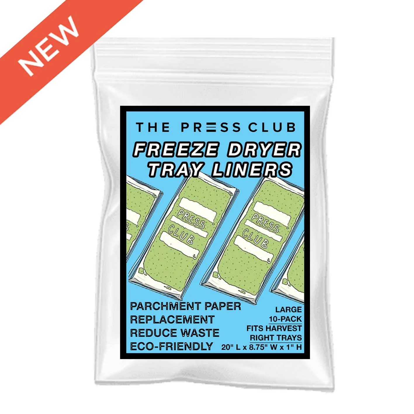 FREEZE DRYER TRAY LINERS (SMALL/ MEDIUM / LARGE) - Image 3